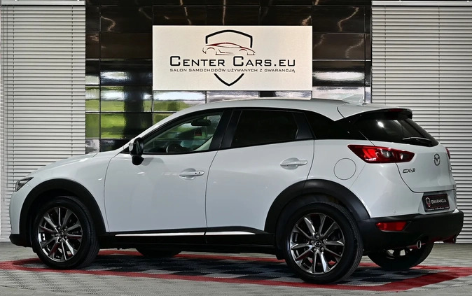 Mazda CX-3 cena 74700 przebieg: 65000, rok produkcji 2017 z Łosice małe 704